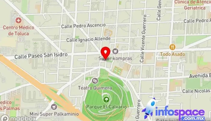 mapa de MAXCOM - La Red de Asesores y Contratistas en Informática, Redes y Comunicaciones Asesor en Metepec