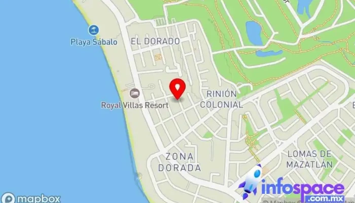 mapa de Mazcosta Oficina de estudio topográfico en Mazatlán