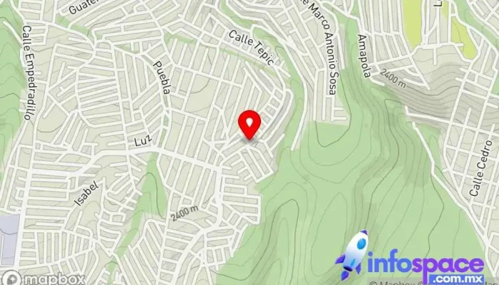 mapa de Melchor Ocampo Bus stop en Ixtapaluca