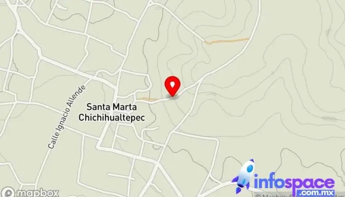 mapa de Mendoza & Martinez Agricola Urbanización en Santa Marta Chichihualtepec