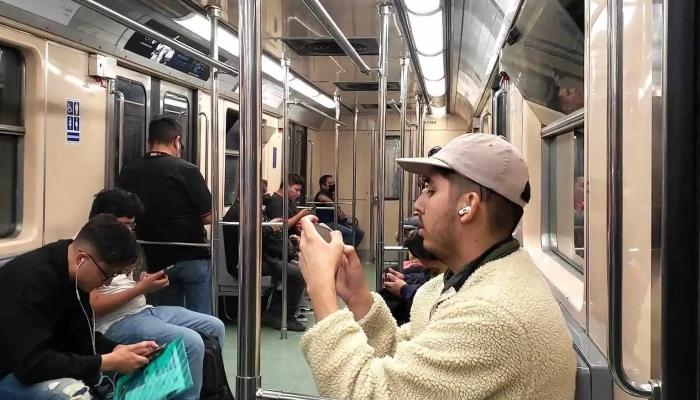 Metro Martin Carrera L6 Tren - Gustavo A. Madero, Ciudad de México