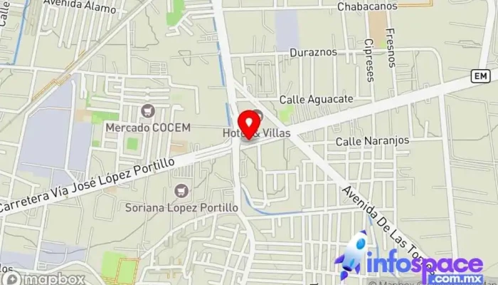 mapa de Mexibus L2 La Bandera Tultitlán Servicio de transporte en Buenavista