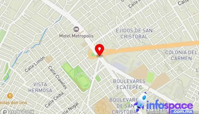 mapa de Mexibus Linea 2 - Terminal 