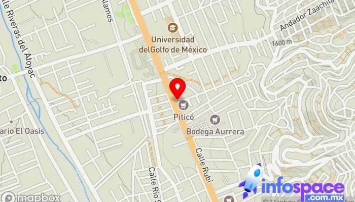 mapa de Mi Chocolate con venta de Chocolate Mayordomo y más Chocolatería en Oaxaca de Juárez