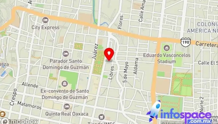 mapa de MI Sol Consultora financiera en Oaxaca de Juárez