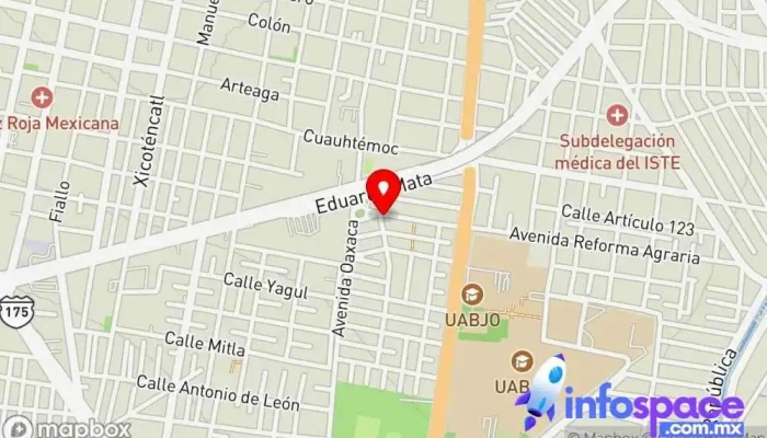 mapa de Millennial Consultores Consultora informática, Contable, Tienda de software en Oaxaca de Juárez
