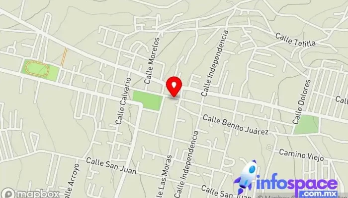 mapa de MISCELANEA La Terminal Tienda de alimentación en Coatepec