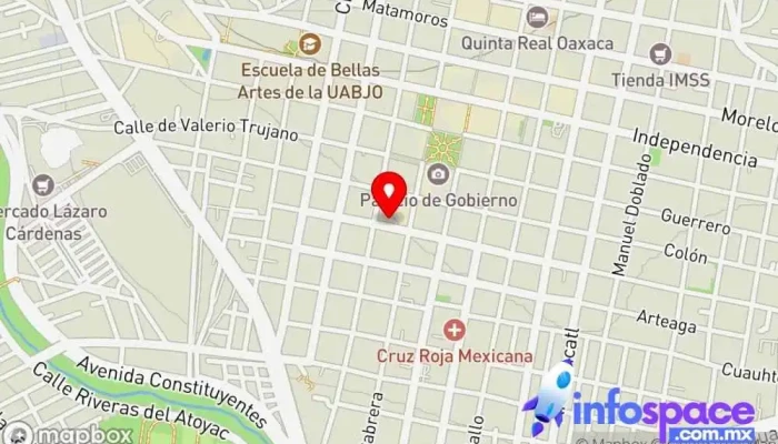 mapa de Mole Y Chocolate Rosita Tienda de productos de chocolate en Oaxaca de Juárez