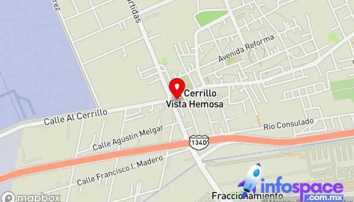 mapa de MORENO & SALAZAR Servicios legales en El Cerrillo Vista Hermosa
