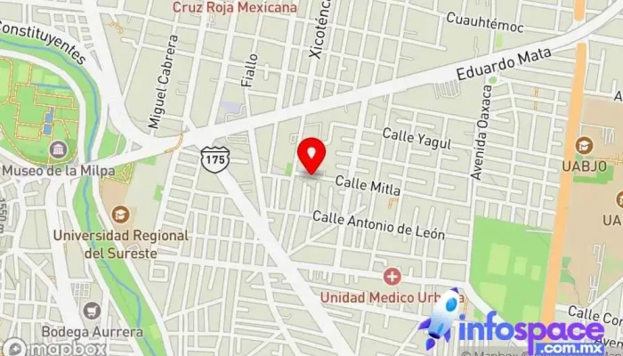 mapa de MR Consultoría Empresarial SC Contable en Oaxaca de Juárez