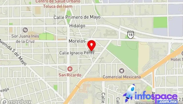 mapa de MS Marketing Consultants (Mexico) Agencia de marketing, Consultora de administración empresarial, Consultora de marketing, Diseñador de sitios web en Toluca de Lerdo