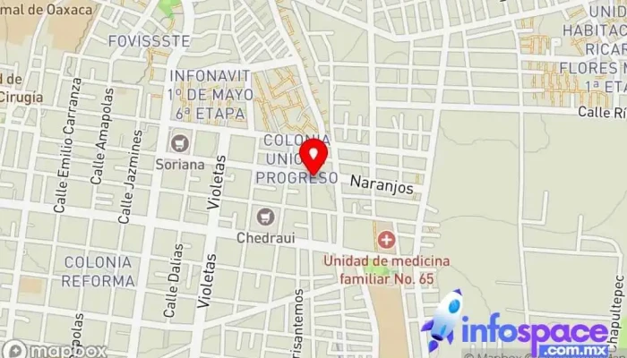 mapa de MYA Consulting Marketing y Publicidad Agencia de marketing, Agencia de publicidad, Diseñador gráfico, Servicio de marketing por Internet, Investigador de mercado, Consultora de marketing, Estudio de fotografía en Oaxaca de Juárez