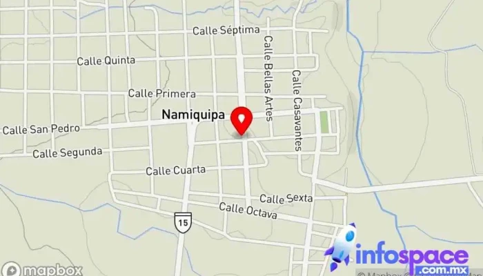 mapa de Namiquipa  en Namiquipa