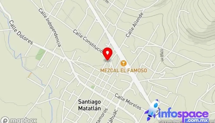 mapa de Nativa  en Santiago Matatlán
