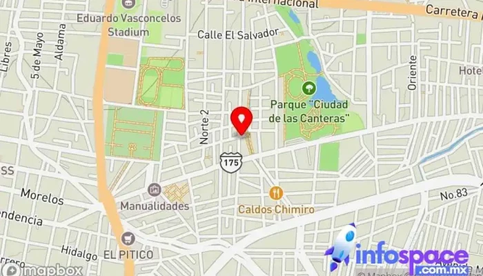 mapa de NegociosMKTCoin  en Oaxaca de Juárez