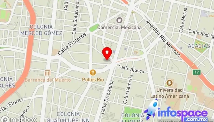 mapa de neti Empresa de software, Consultora informática, Database management company en Benito Juárez, Ciudad de México