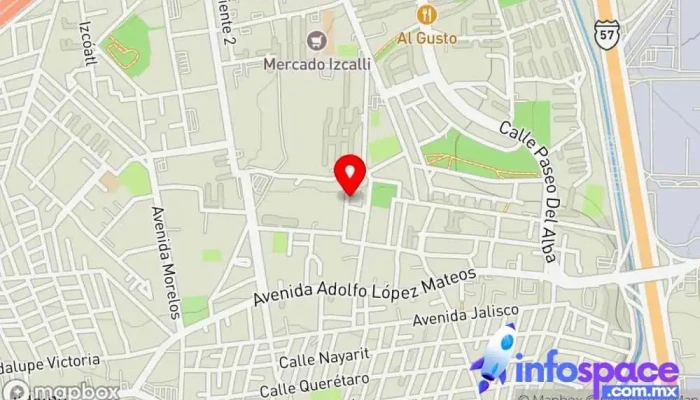 mapa de New Age Coding Organization S.A.S. de C.V. Empresa de software, Asesor en ingeniería en Cuautitlán Izcalli