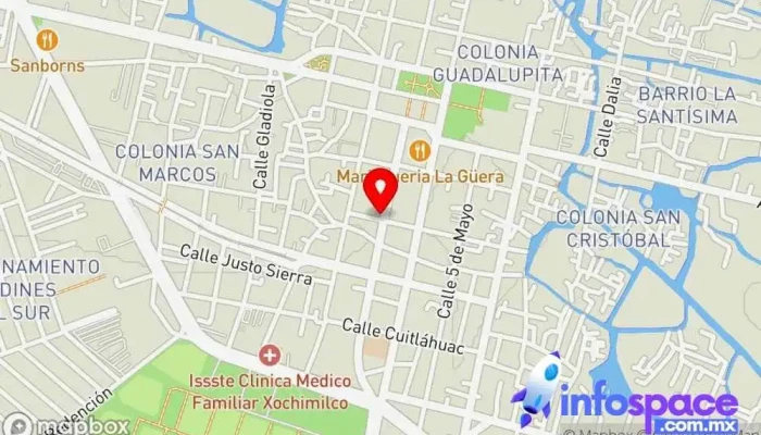 mapa de Nezahualcoyotl Bus stop en Ciudad de México
