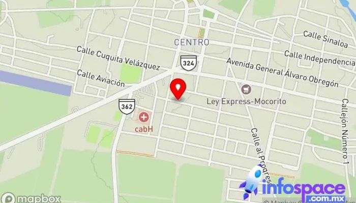 mapa de Nutr-E Nutricionista en Mocorito