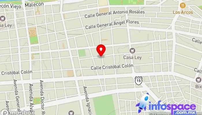 mapa de Nutribelle Nutricionista, Spa terapéutico en Culiacán Rosales