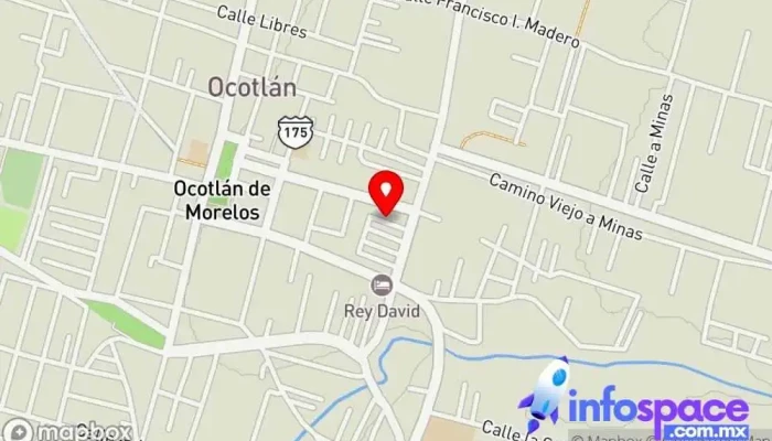 mapa de Nutrióloga Yanely García Méndez Nutricionista en Ocotlán de Morelos