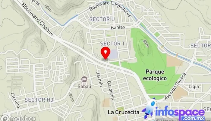 mapa de OCC Servicio de transporte en Santa María Huatulco