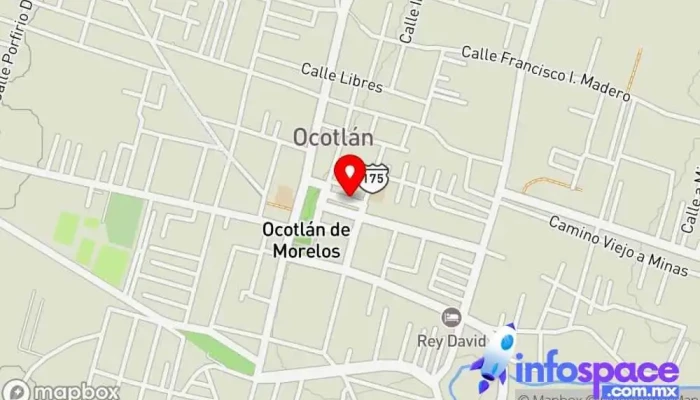 mapa de Ocotlan Bus stop en Ocotlán de Morelos