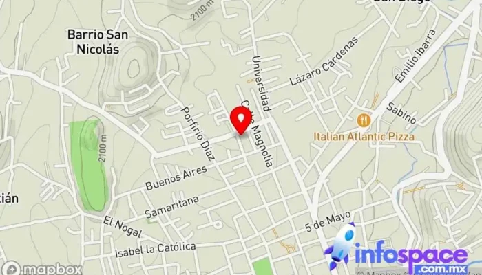 mapa de ON tecnología Servicio de reparación de ordenadores, Agencia de publicidad, Tienda de informática en Tlaxiaco