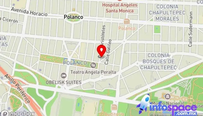 mapa de Orusol IT Solutions & Services Empresa de software en Miguel Hidalgo, Ciudad de México