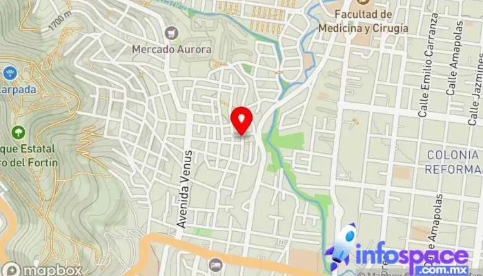 mapa de OsteOax Osteópata, Asesor médico en Oaxaca de Juárez