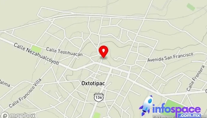 mapa de Oxtotipac  en Oxtotipac