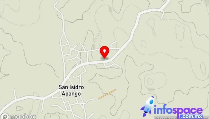 mapa de Papeleria Orión Soporte y servicios informáticos en San Isidro Apango