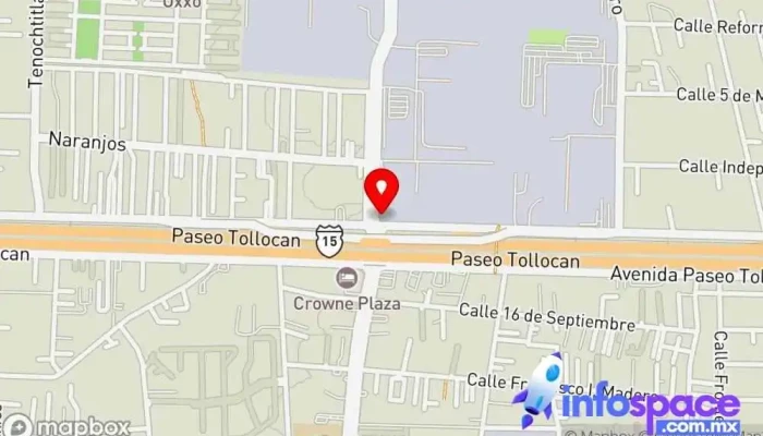 mapa de Parada Puente de Crisa Parada para camiones en San Pedro Totoltepec