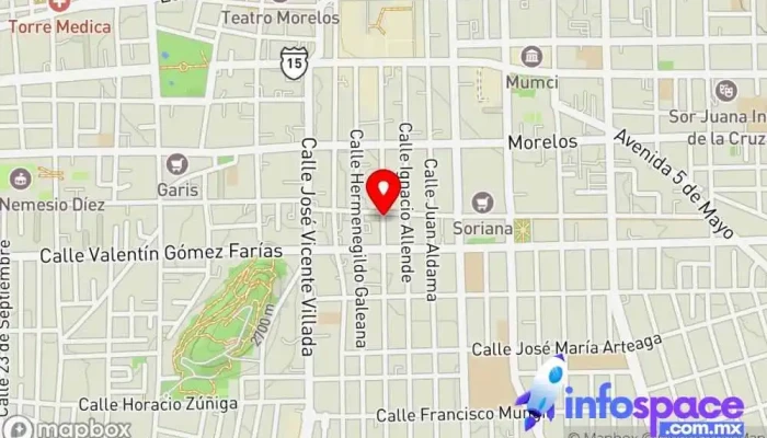 mapa de Parada Tenango- Centro- Crisa  en Toluca de Lerdo