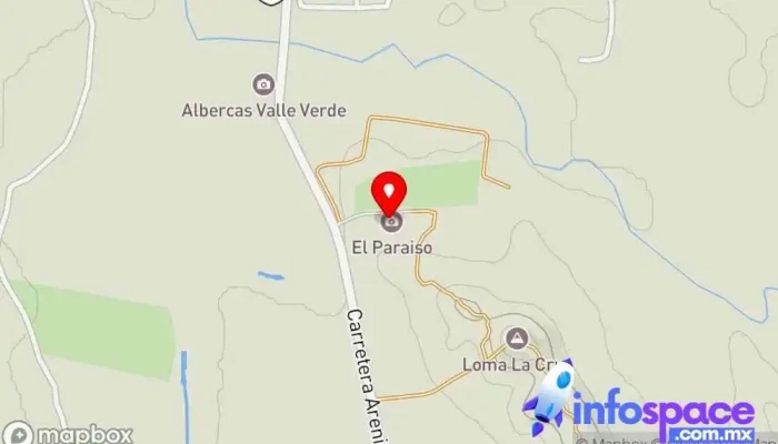 mapa de Paraiso aguas termales Atracción turística, Spa de día en Julimes
