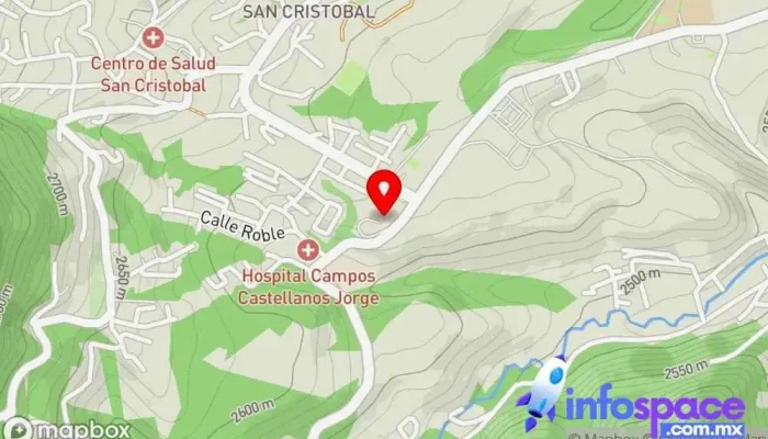 mapa de Paraje el Mirador  en Paraje el Mirador