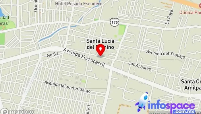 mapa de Pasthigel Centro comercial en Santa Lucía del Camino