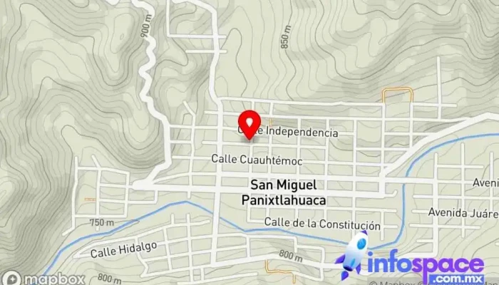 mapa de PC-Andre@ Proveedor de servicios de Internet en San Miguel Panixtlahuaca