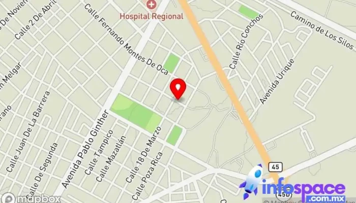 mapa de Pc InFoRmAtIcA CoMp  en Santa Rosalía de Camargo
