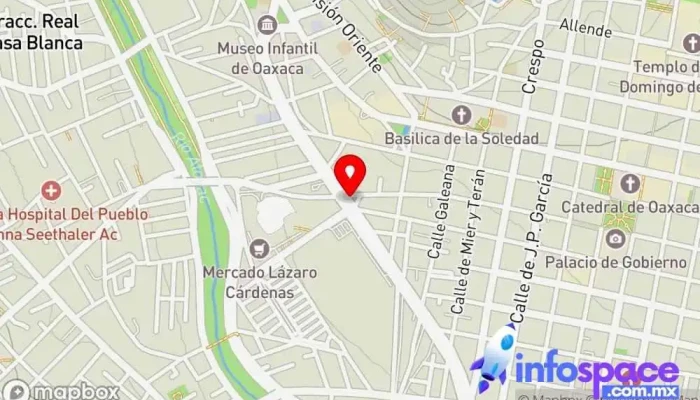 mapa de Periférico - Trujano Bus stop en Oaxaca de Juárez