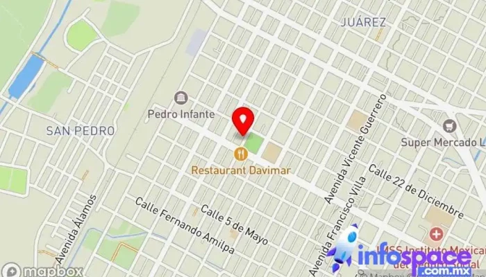 mapa de Plus Reditus Planificador financiero en Guamúchil
