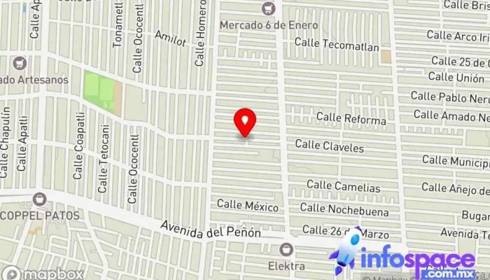 mapa de Pompeyo Consultoria en Sistemas Soporte y servicios informáticos en Chimalhuacán