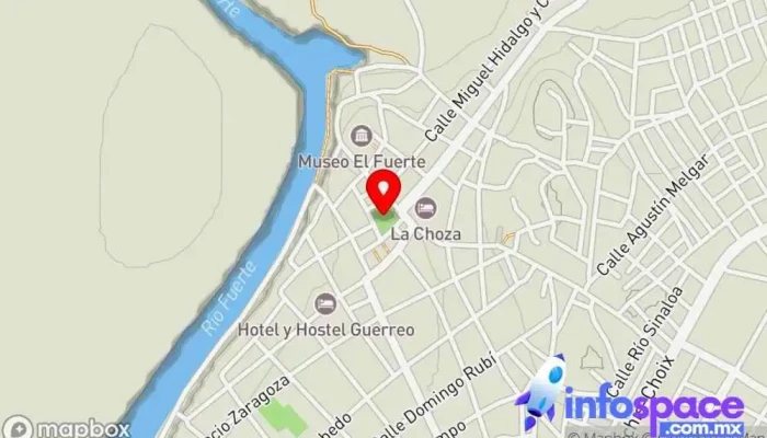 mapa de Portal El Fuerte Agencia de publicidad en El Fuerte