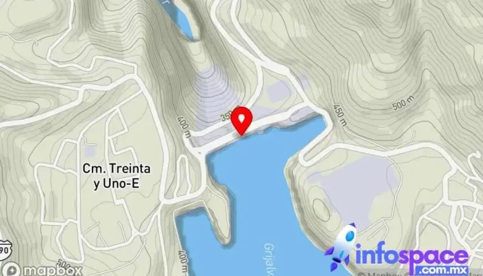 mapa de Presa Chicoasén Dique en Grijalva