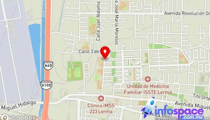 mapa de Primer Contacto Consultora informática en Lerma de Villada