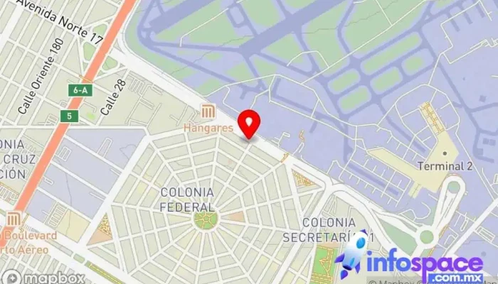 mapa de Primera plus aeropuerto Servicio de transporte en Venustiano Carranza, Ciudad de México