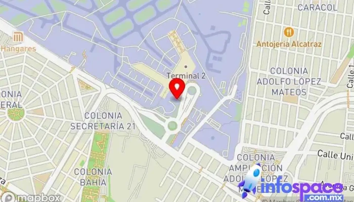 mapa de Primera Plus Empresa de autobuses en Venustiano Carranza, Ciudad de México