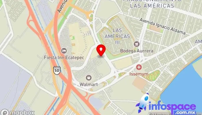 mapa de Primera Plus Empresa de autobuses en Ecatepec de Morelos