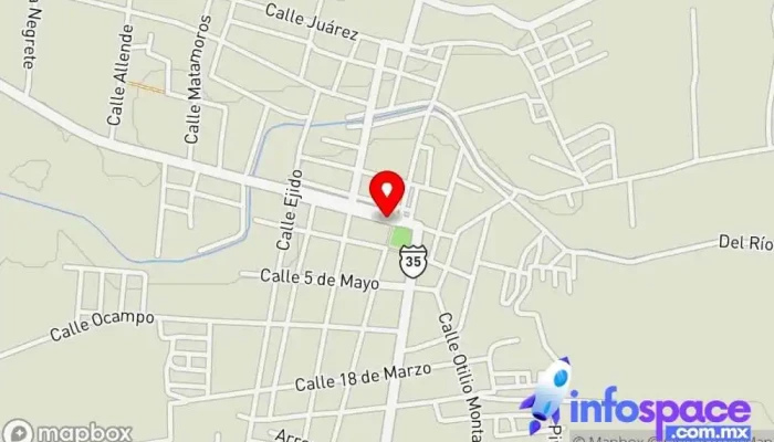 mapa de Primera Plus Empresa de autobuses en Vista Hermosa de Negrete