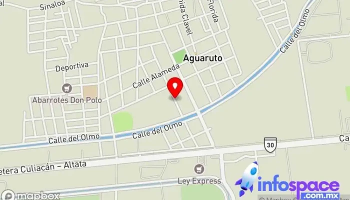 mapa de PROYECTA CONSULTORES Consultora de administración empresarial en Culiacán Rosales